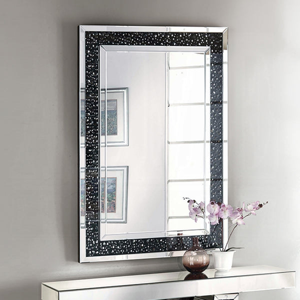 ACME Noor Mirrored & Faux GemStones Wall Decor Model 97391