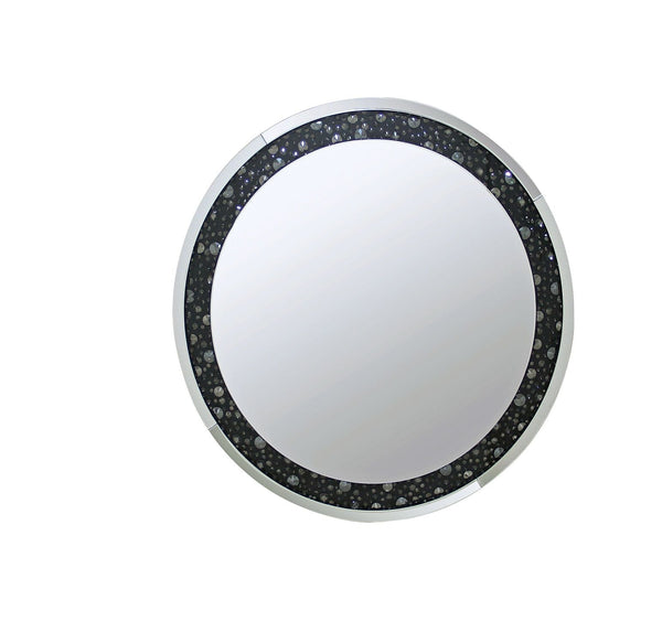 ACME Noor Mirrored & Faux GemStones Wall Decor Model 97392 - MONAVILLA