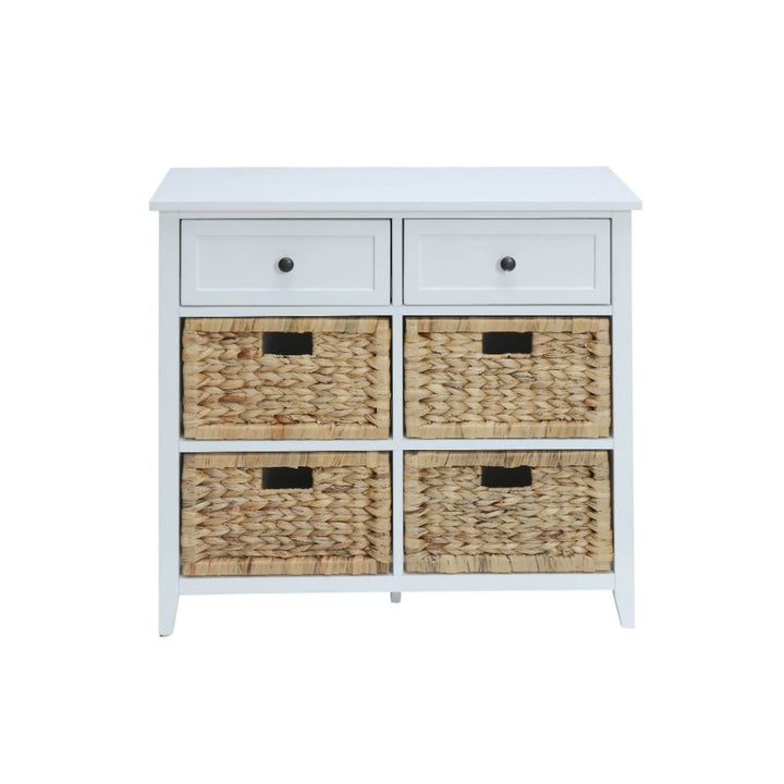 ACME Flavius White Accent Table Model 97416 - MONAVILLA