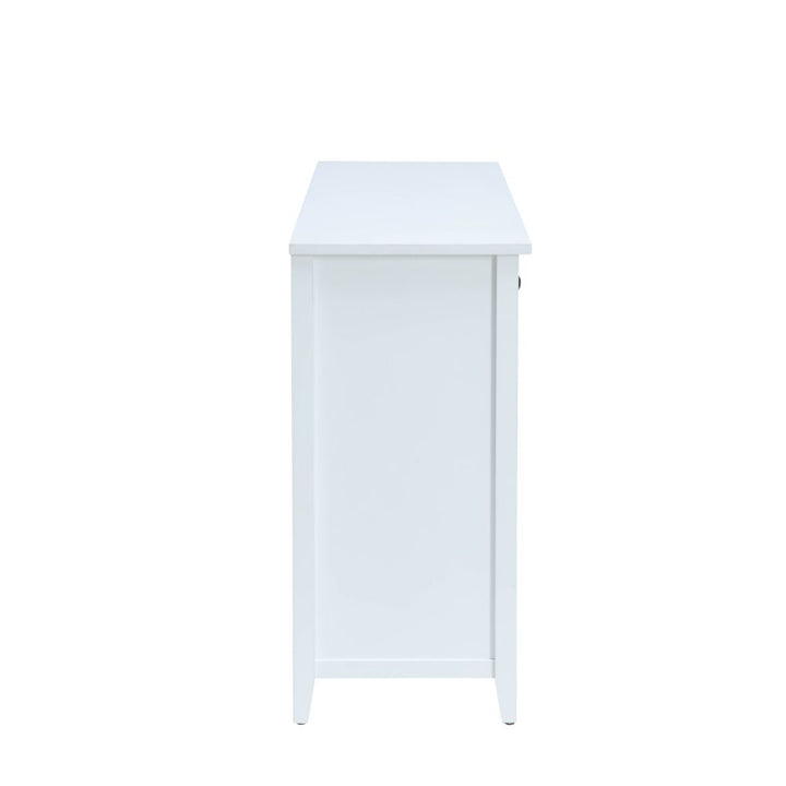 ACME Flavius White Accent Table Model 97416 - MONAVILLA