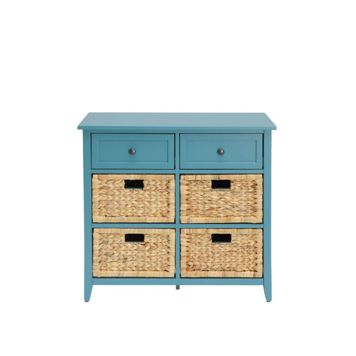 ACME Flavius Teal Accent Table Model 97418 - MONAVILLA