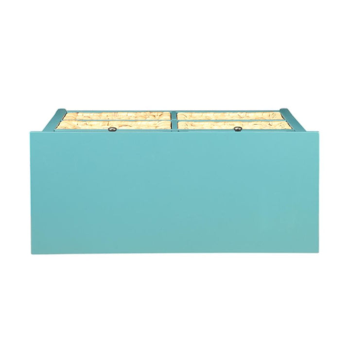 ACME Flavius Teal Accent Table Model 97418 - MONAVILLA