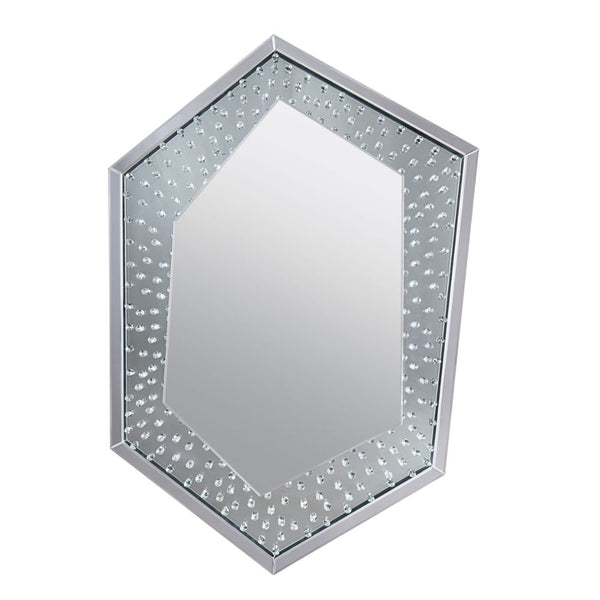 ACME Nysa Mirrored & Faux Crystals Wall Decor Model 97570 - MONAVILLA