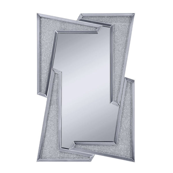 ACME Noralie Mirrored & Faux Diamonds Wall Decor Model 97571 - MONAVILLA