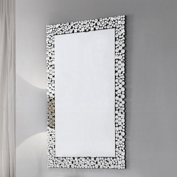 ACME Kachina Mirrored & Faux Gems Wall Decor Model 97574