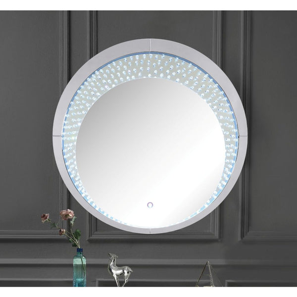 ACME Nysa Mirrored & Faux Crystals Wall Decor Model 97590 - MONAVILLA