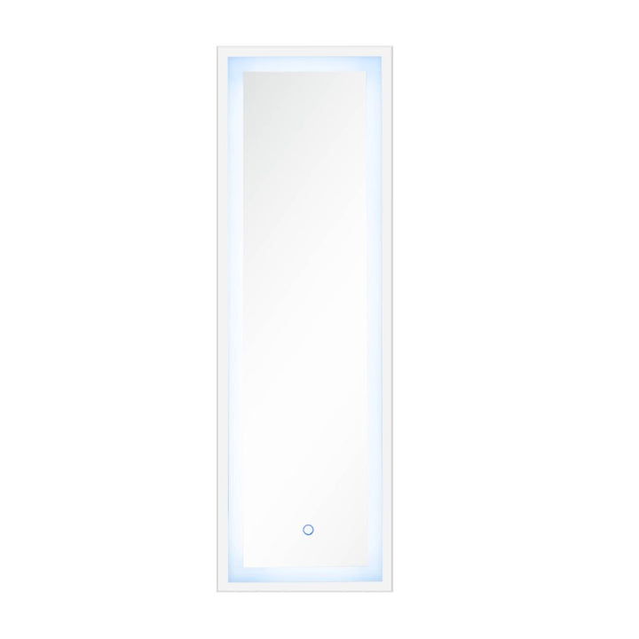 ACME Nyoka Mirrored Floor Mirror Model 97714 - MONAVILLA