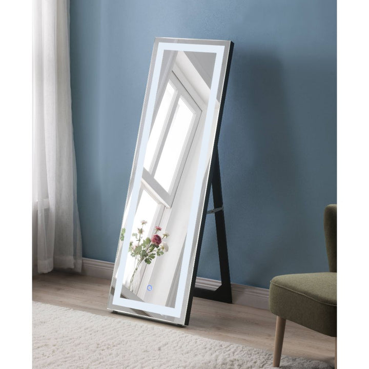 ACME Nyoka Mirrored Floor Mirror Model 97714 - MONAVILLA