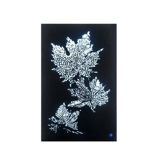 ACME Hadrias Smoky Glass & Faux Crystal Wall Art Model 97716 - MONAVILLA