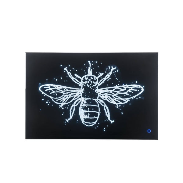ACME Vedris Smoky Glass & Faux Crystal Wall Art Model 97717 - MONAVILLA
