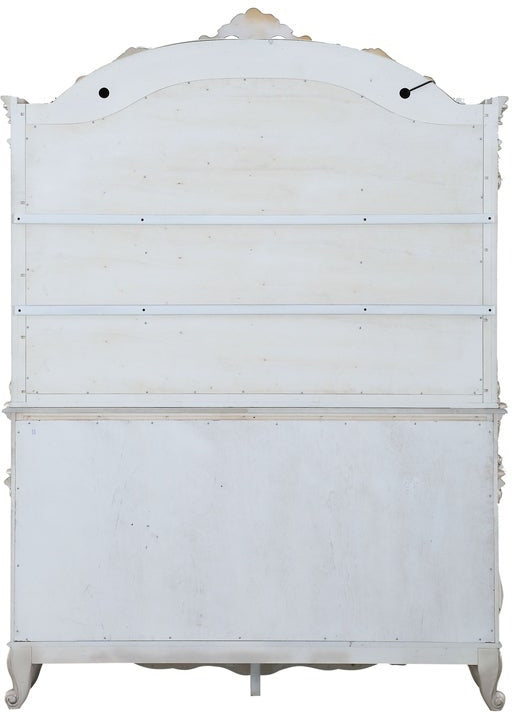 ACME Gorsedd Antique White Hutch & Buffet Model 67444 - MONAVILLA