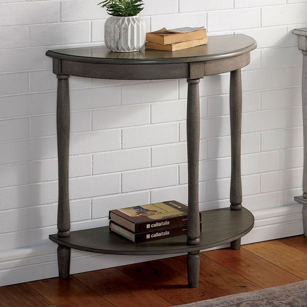 Furniture Of America Menton Antique Gray Transitional Side Table, Antq. Gray Model CM-AC362GY - MONAVILLA