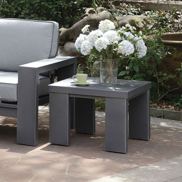 Furniture Of America Codington Gray Contemporary End Table Model CM-OS1884E - MONAVILLA