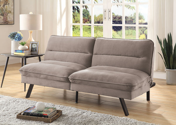 Furniture Of America Kierra Gray Transitional Futon Sofa Model CM2819 Default Title