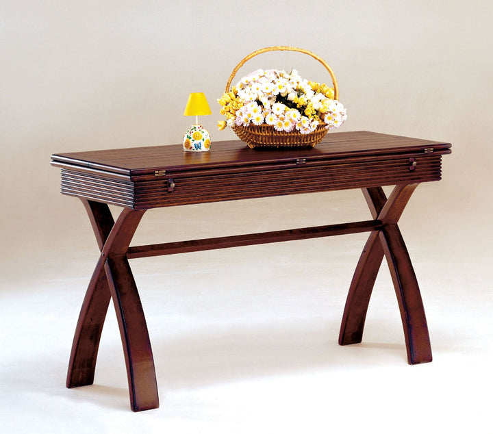 Furniture Of America Kingston Cherry Transitional Console Table With Expandable Top Model CM4982S - MONAVILLA