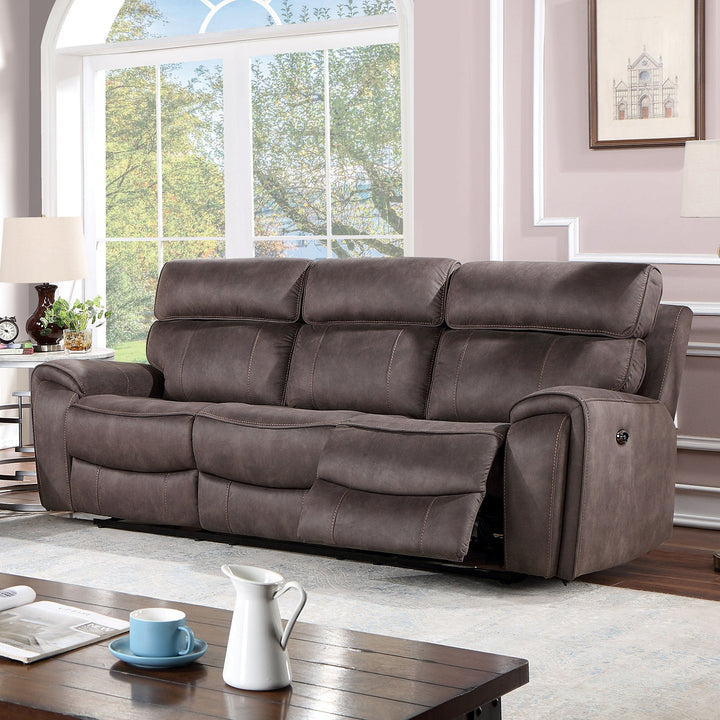 ACME Arcadia Beige Microfiber Recliner Model 626 - MONAVILLA