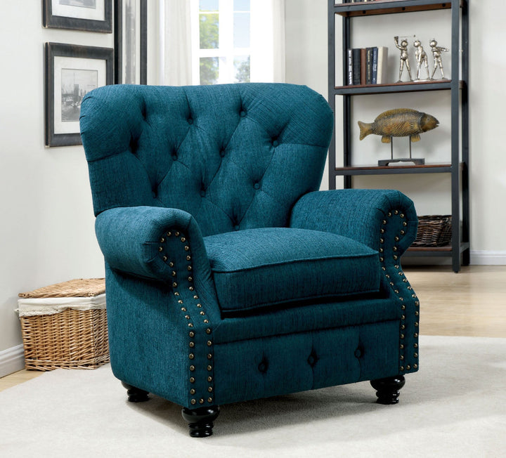 ACME Arcadia Beige Microfiber Recliner Model 626 - MONAVILLA