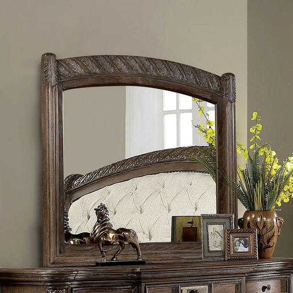 Furniture Of America Timandra Rustic Natural Tone Transitional Mirror Model CM7145M - MONAVILLA
