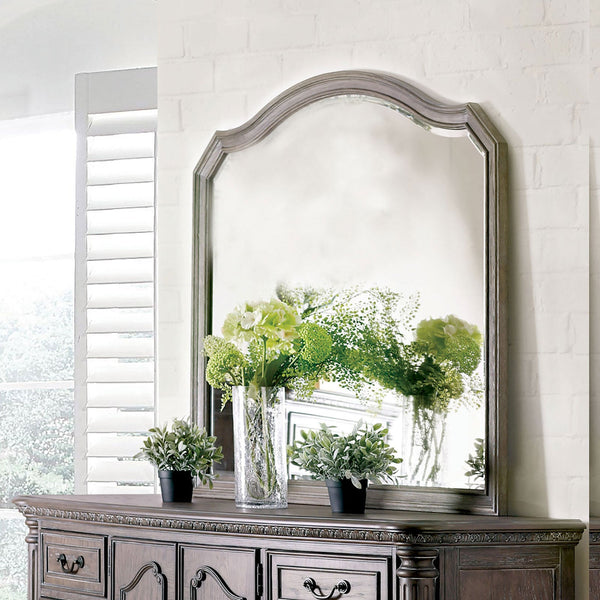 Furniture Of America Persephone Rustic Natural Traditional Mirror Model CM7661M - MONAVILLA