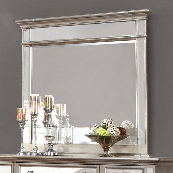 Furniture Of America Salamanca Silver Glam Mirror Model CM7673M - MONAVILLA