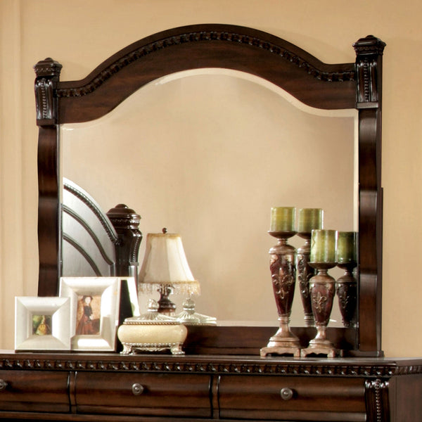 Furniture Of America Burleigh Cherry Transitional Mirror Model CM7791M - MONAVILLA