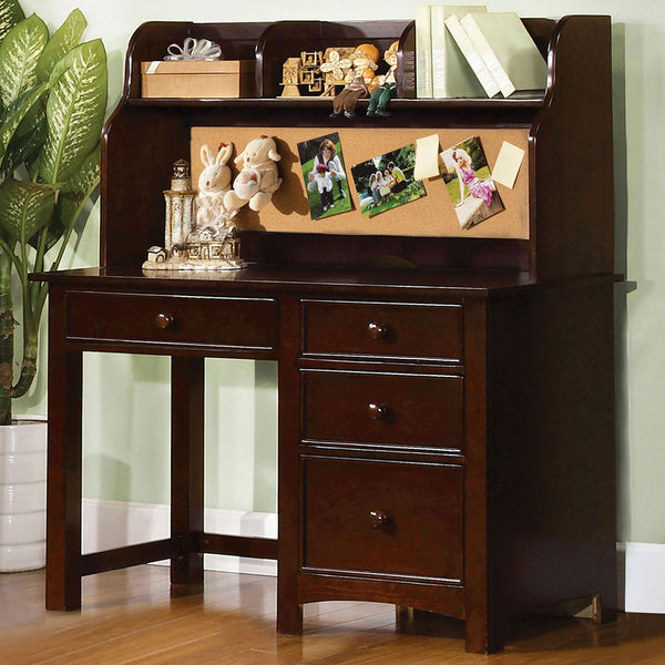 Furniture Of America Omnus Dark Walnut Transitional Desk Model CM7905EXP-DK - MONAVILLA