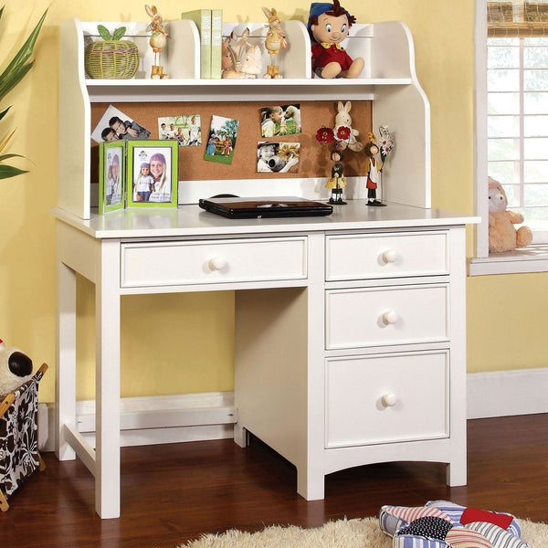 Furniture Of America Omnus White Transitional Desk Model CM7905WH-DK - MONAVILLA