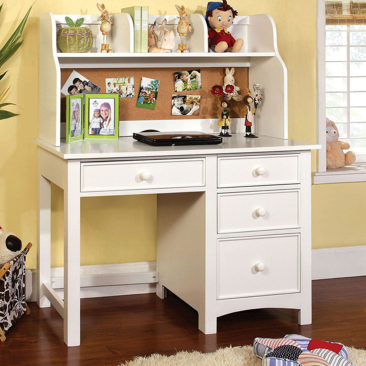 Furniture Of America Omnus White Transitional Desk Model CM7905WH-DK - MONAVILLA