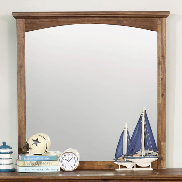 Furniture Of America Colin Dark Oak Transitional Mirror Model CM7909A-M - MONAVILLA