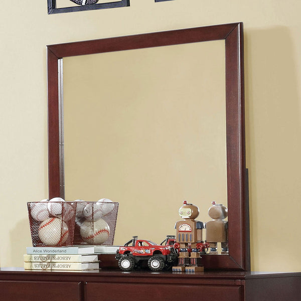 Furniture Of America Prismo Cherry Transitional Mirror Model CM7941CH-M - MONAVILLA