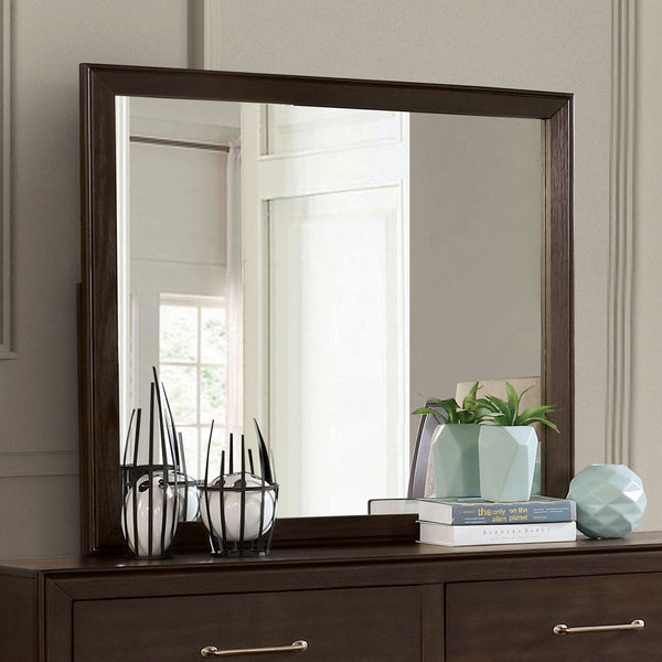 Furniture Of America Jamie Walnut Transitional 3Mm Mirror Model FOA7917M - MONAVILLA
