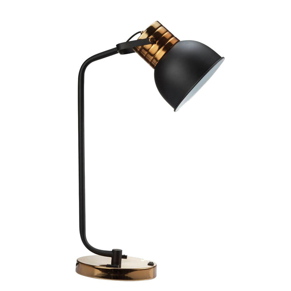 Furniture Of America Urien Black/Antique Gold Contemporary Table Lamp, Black Antique Gold Model L73839 - MONAVILLA