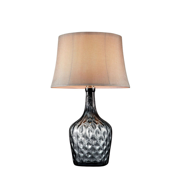 Furniture Of America Jana Gray Contemporary 30"H Gray Glass Table Lamp Model L9702 - MONAVILLA