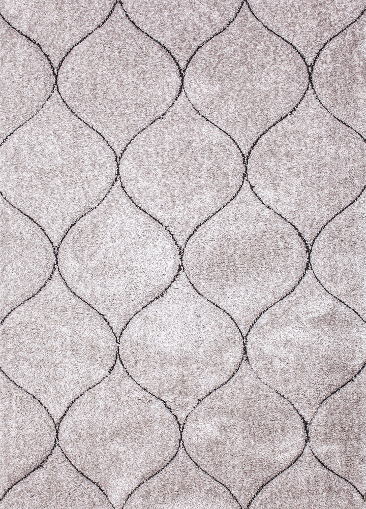 Furniture Of America Hepsiba Ogee Beige Contemporary 5' X 7' Area Rug Model RG4147 - MONAVILLA