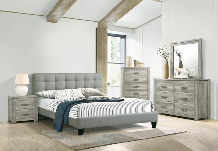 Poundex California King Bed Model F9532Ck - MONAVILLA