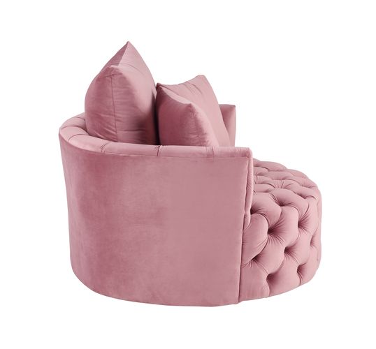 ACME Zunyas Pink Velvet Model AC00291 - MONAVILLA