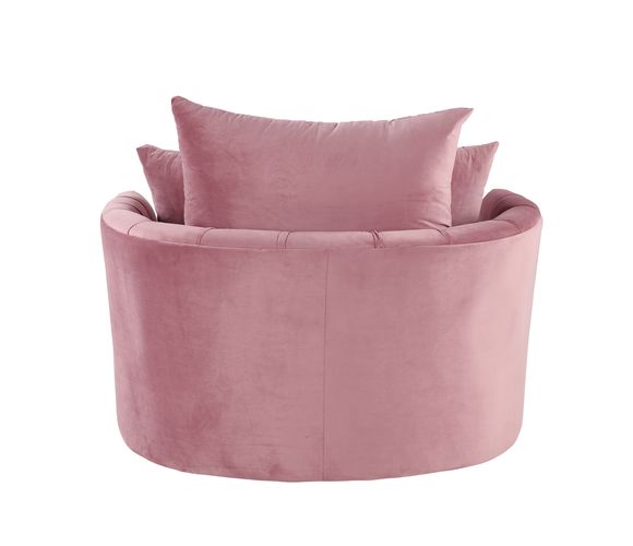 ACME Zunyas Pink Velvet Model AC00291 - MONAVILLA