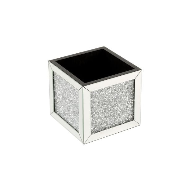 ACME Noralie Mirrored & Faux Diamonds Ottoman Model AC00530 - MONAVILLA