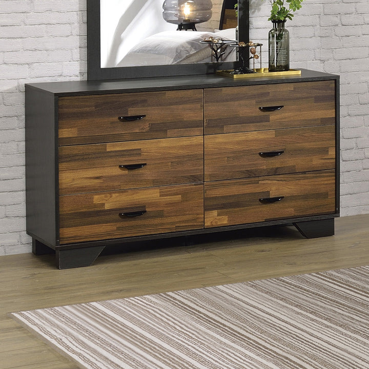 ACME Eos Walnut & Black Finish Dresser Model AC00546 - MONAVILLA