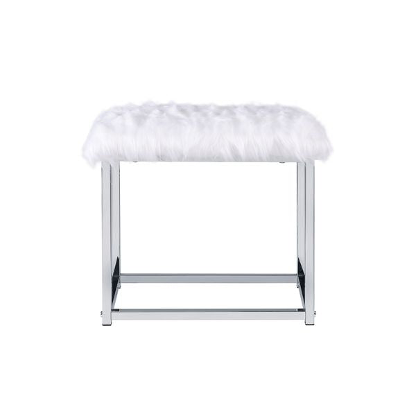 ACME Coleen Chrome Finish Vanity Desk Model AC00666 - MONAVILLA