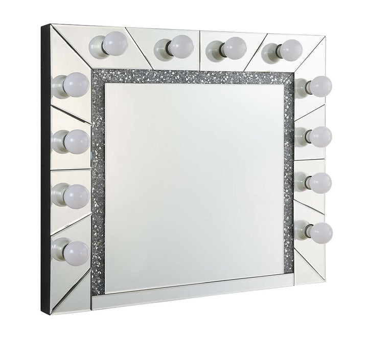 ACME Noralie Mirrored & Faux Diamonds Wall Decor Model AC00762 - MONAVILLA