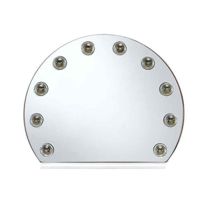ACME Alma White Finish Accent Mirror Model AC00787 - MONAVILLA
