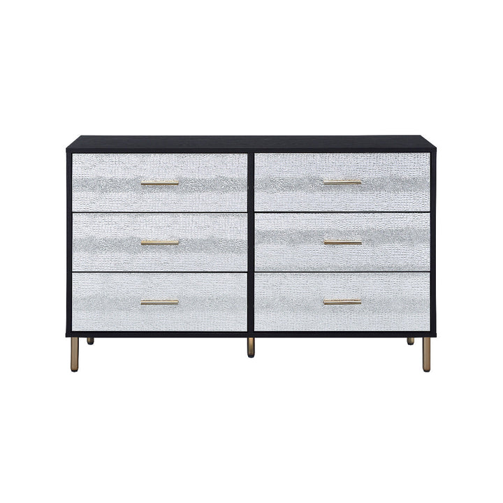ACME Myles Black, Silver & Gold Finish Dresser Model AC00961 - MONAVILLA