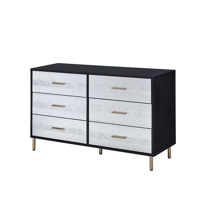 ACME Myles Black, Silver & Gold Finish Dresser Model AC00961 - MONAVILLA