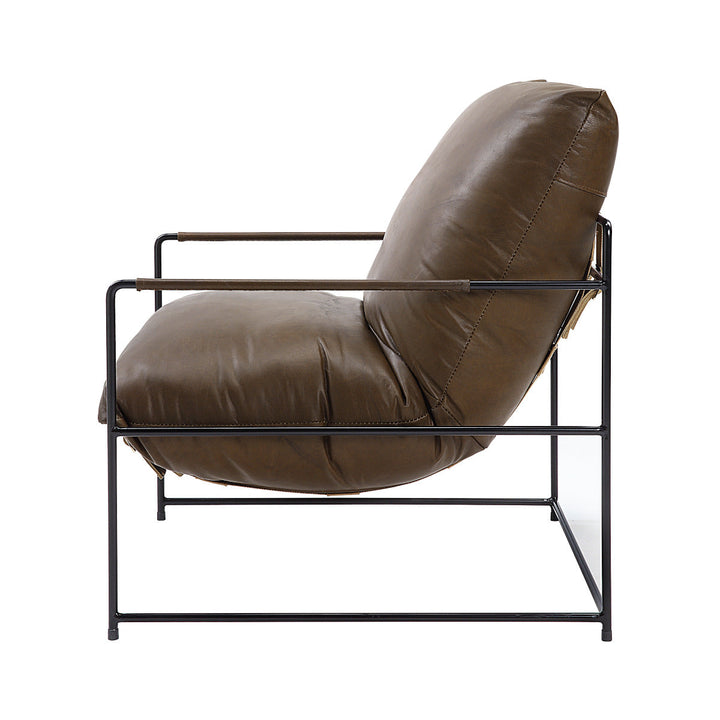 ACME Oralia Saturn Top Grain Leather Accent Chair Model AC01166 - MONAVILLA