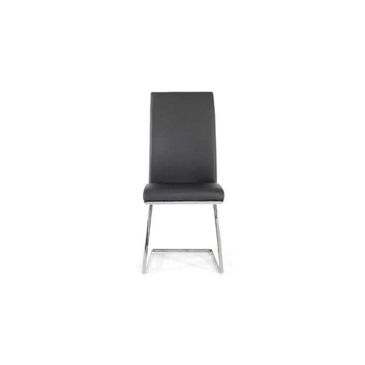 Angora Modern Grey Dining Chair (Set of 2) - MONAVILLA