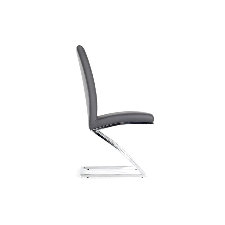 Angora Modern Grey Dining Chair (Set of 2) - MONAVILLA