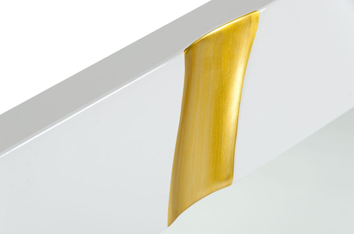 Modrest Aspen Modern White Mirror - MONAVILLA