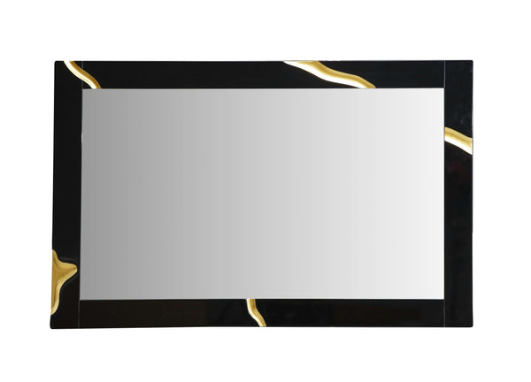 Modrest Aspen Modern Black Mirror - MONAVILLA