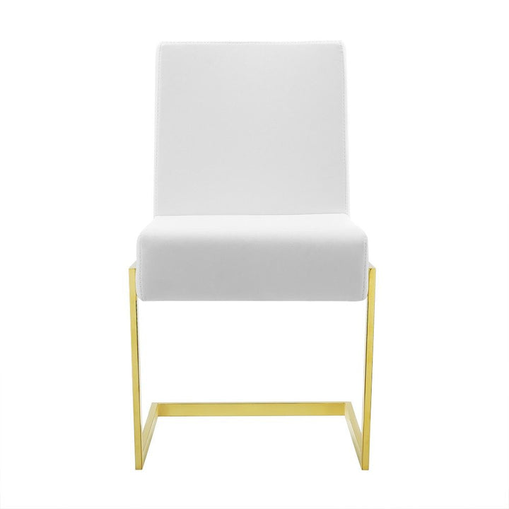 Modrest Batavia Modern White Dining Chair (Set of 2) - MONAVILLA